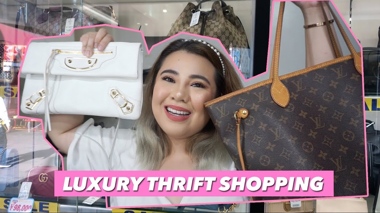 LUXURY BAGS THRIFT SHOPPING up to 75% off! (LV, CHANEL, HERMES, and MORE!) | HelenOnFleek