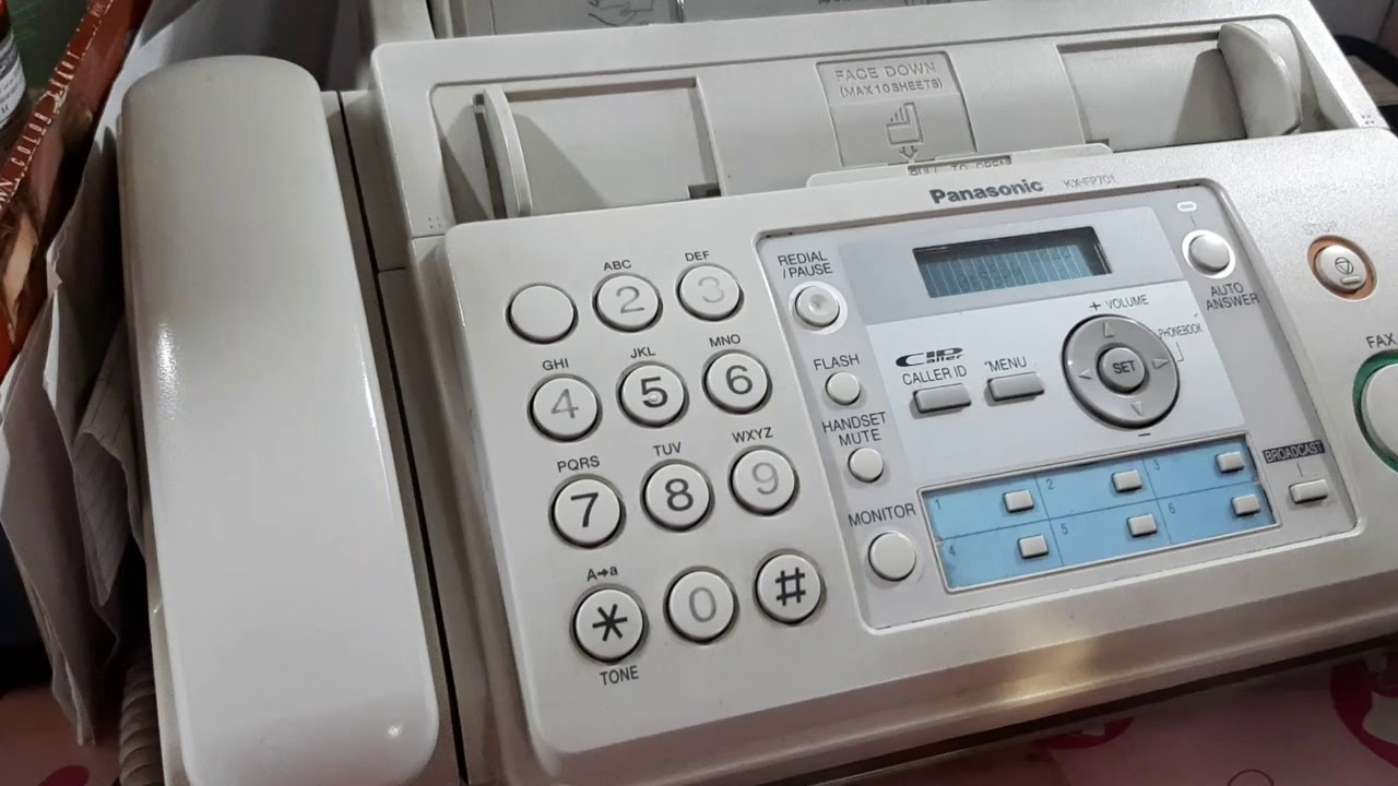 How to use Fax Machine