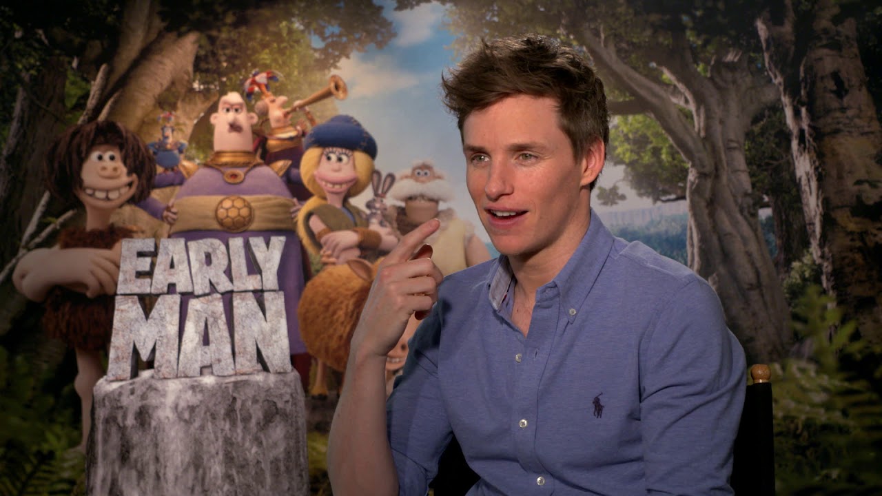 Eddie Redmayne Travels Back in Time with EARLY MAN
