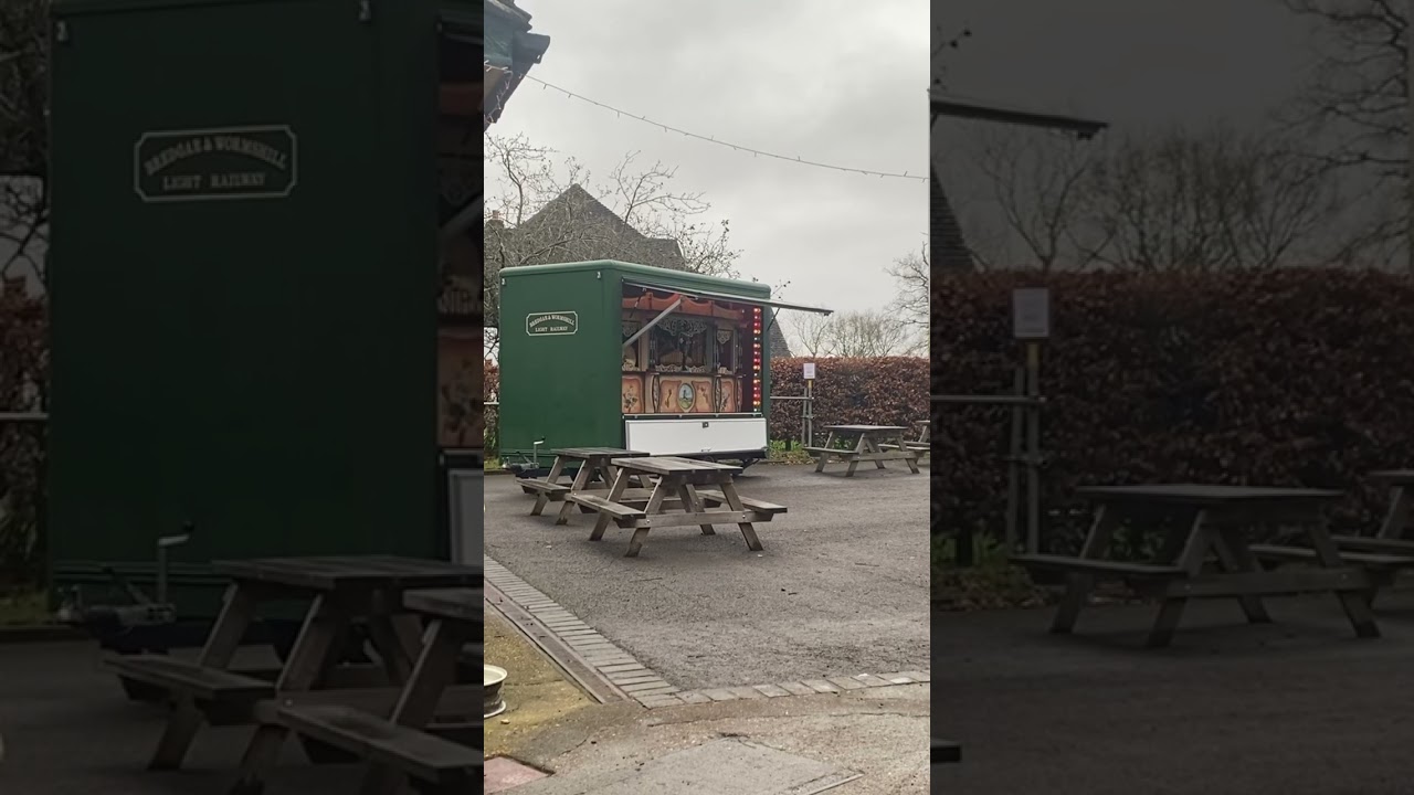 Bredgar and Wormshill Light Railway. Musical organ Play Christmas songs!