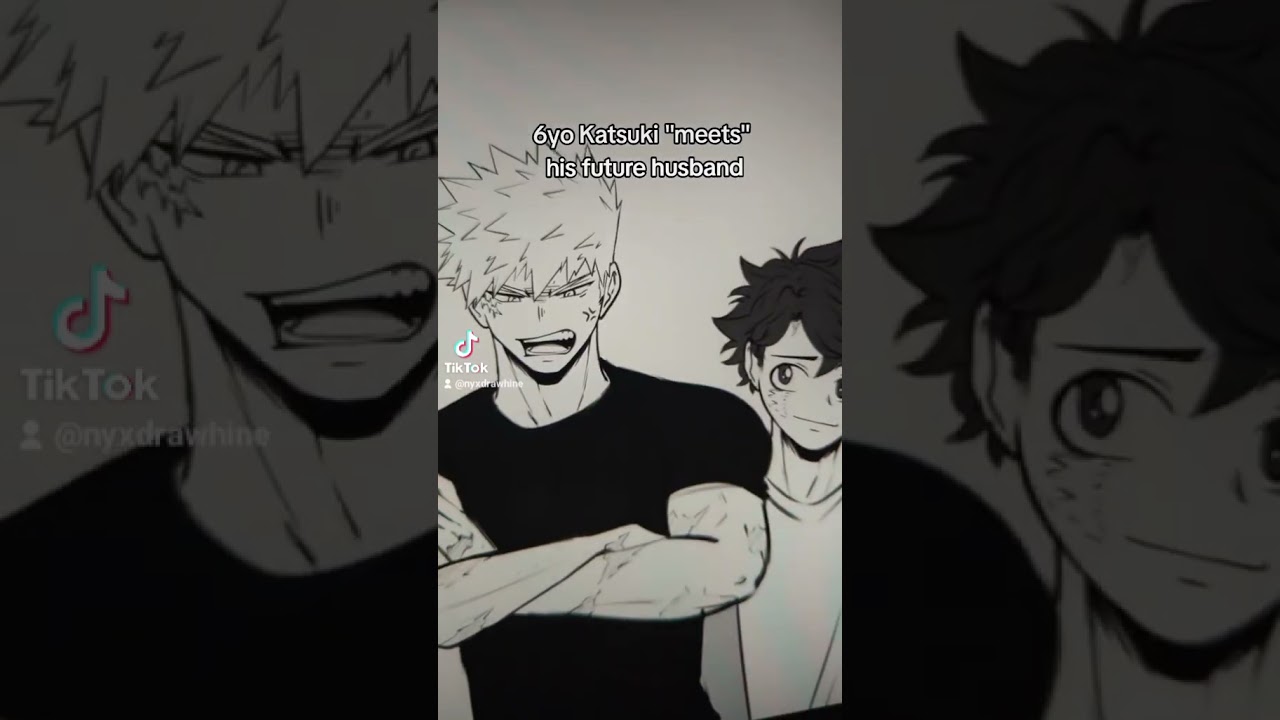Meets his future 🧡💚 #bkdk #ktdk #bakudeku #katsudeku ⚠️DO NOT REPOST⚠️ #mha #myheroacademia