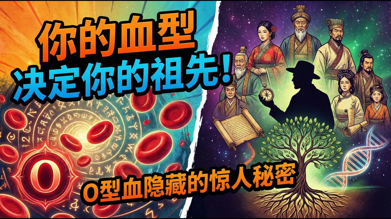 你的血型决定你的祖先！ O型血隐藏的惊人秘密