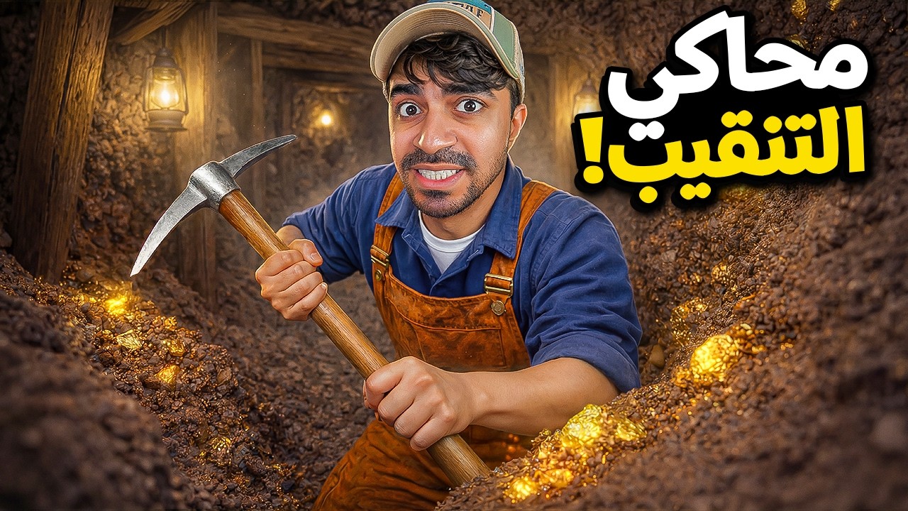 محاكي التنقيب عن الذهب !!