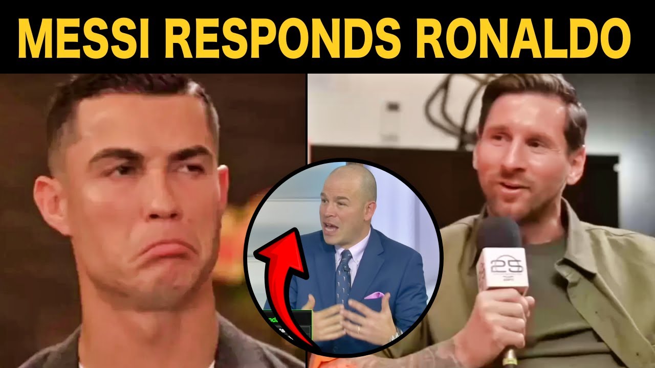 Messi Finally Responds to Ronaldo’s Controversial Claim 🤯
