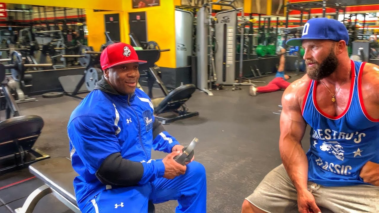 Prépa Mr Olympia 2019, week 10: Entraînement de PECS avec SHAWN RHODEN et AHMAD CLAYTON