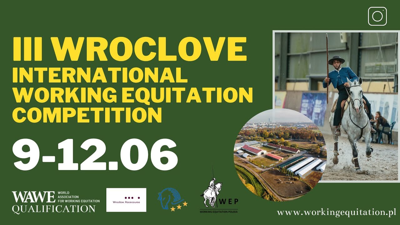 III Wroclove International Working Equitation official stream. Day II- Maneability 11.06.2022