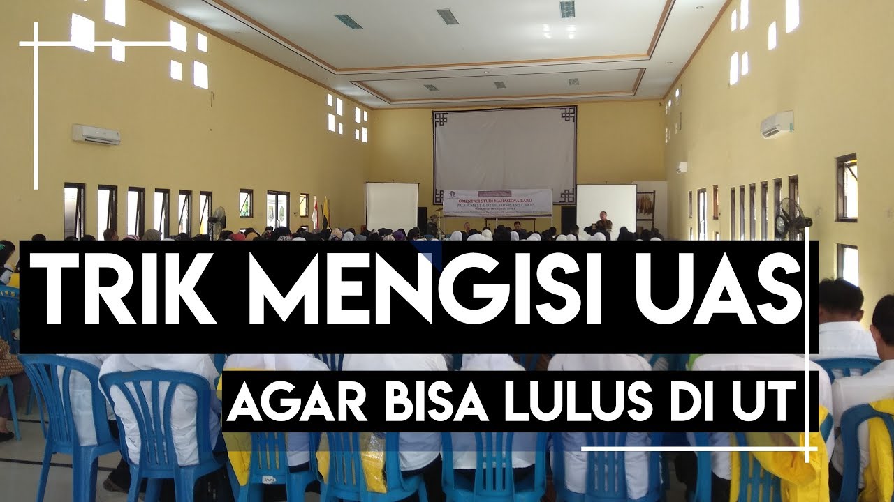 Update 2025. Cara Jitu Mengisi Soal UTM (Ujian Tatap Muka) UAS Universitas Terbuka (UT) !!!