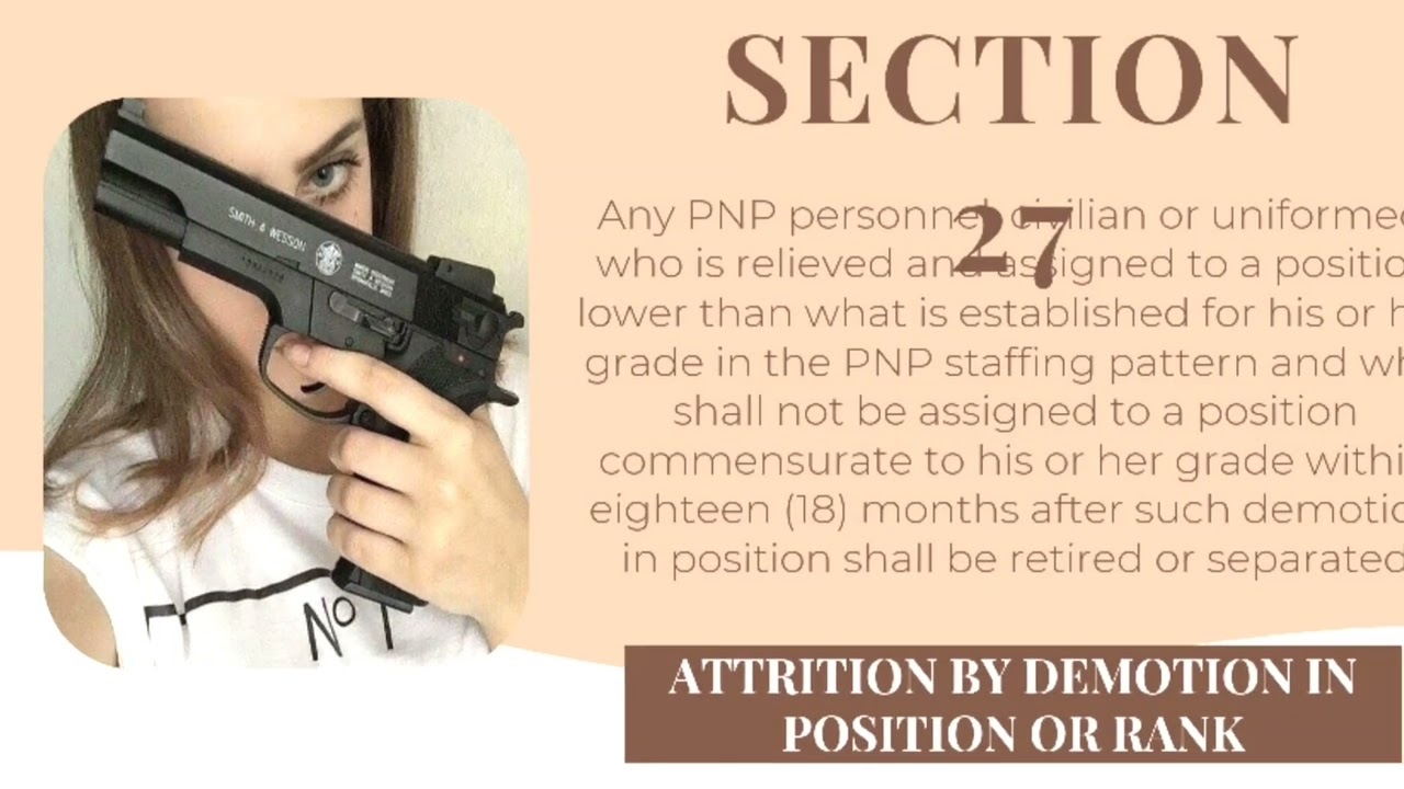 PNP APPOINTMENT, ATTRITION AND PROMOTION SYSTEM