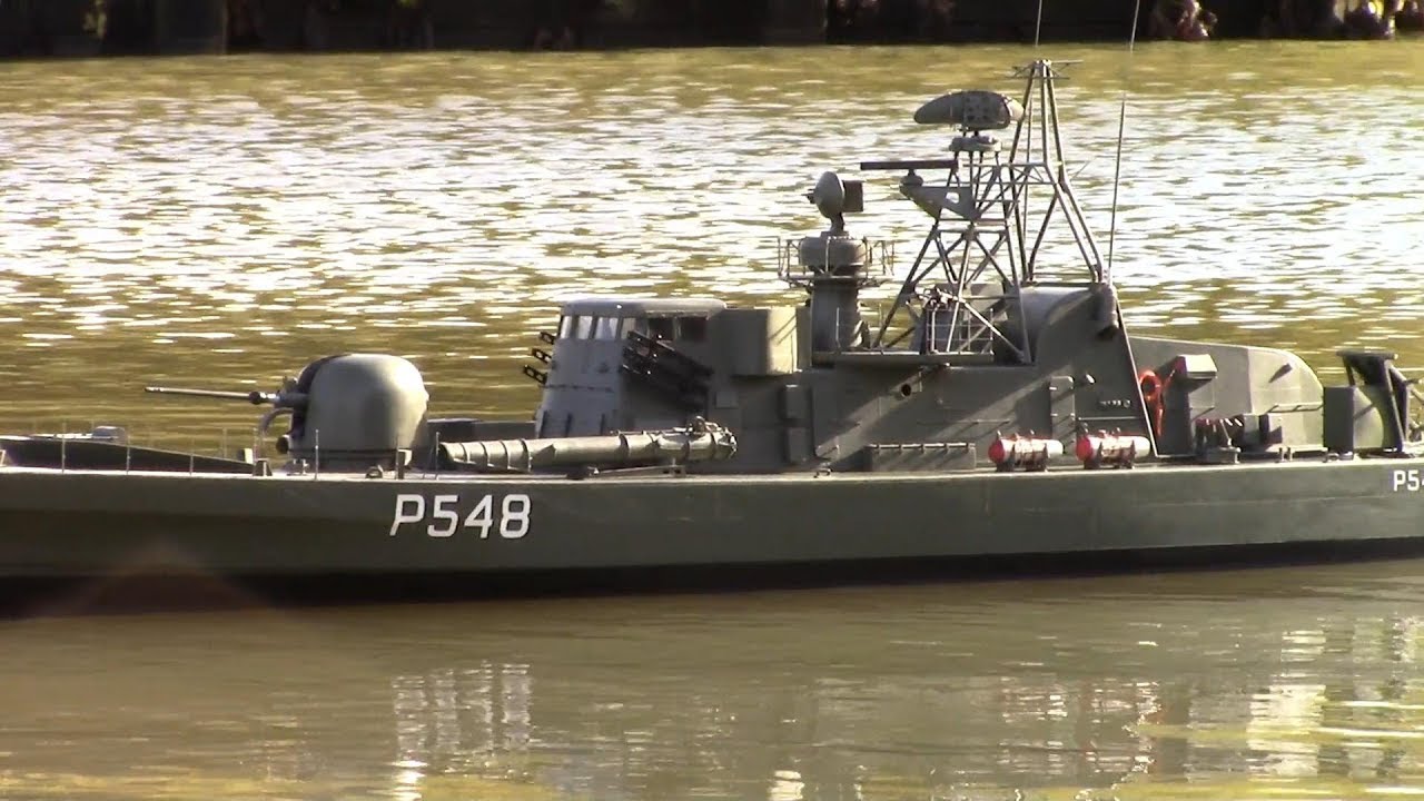 Willemoes-class missile boat - scale model RC boat - VMK