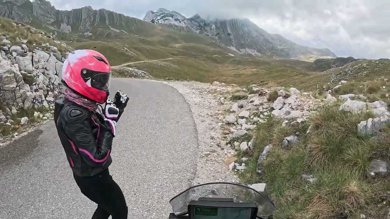 Niesamowity Durmitor - motocyklem przez góry Czarnogóra