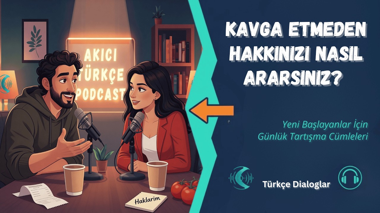 Kavga Etmeden Hakkını Ara! 🗣️🔥- T&uuml;rk&ccedil;e Podcast | Turkish Podcast