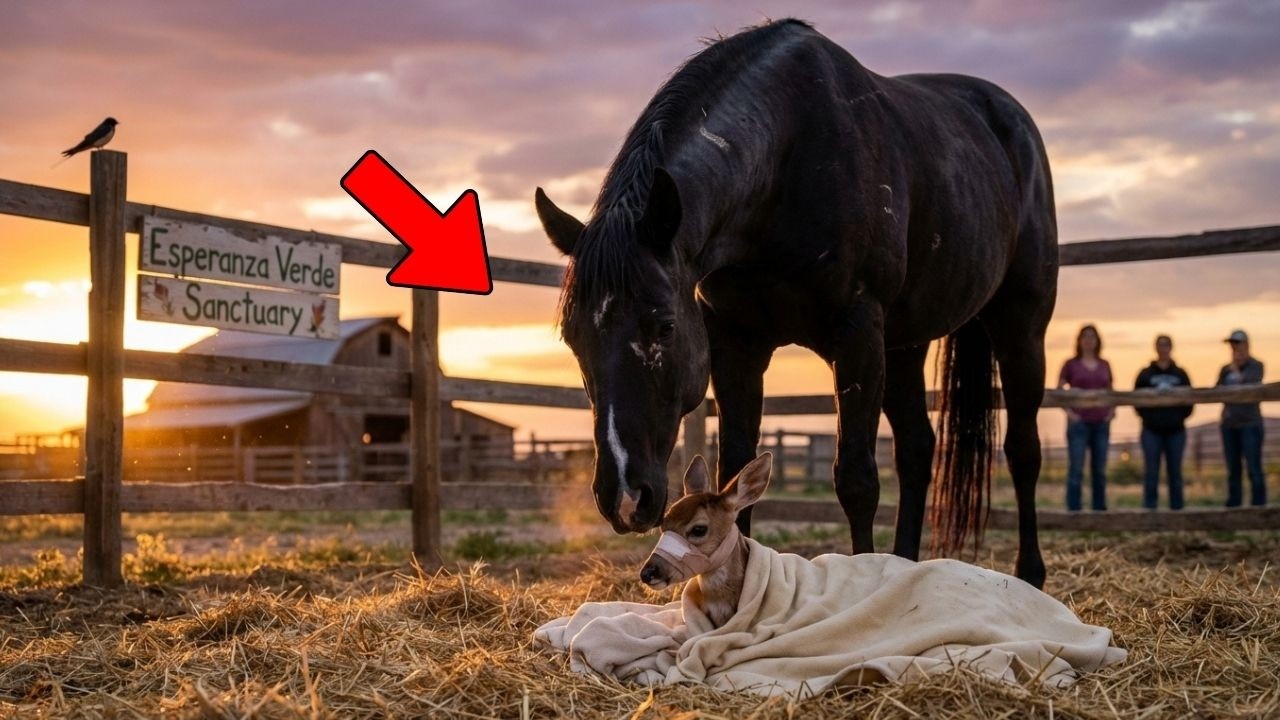 Este CABALLO maltratado aprendió a CURAR HERIDOS para volver a confiar