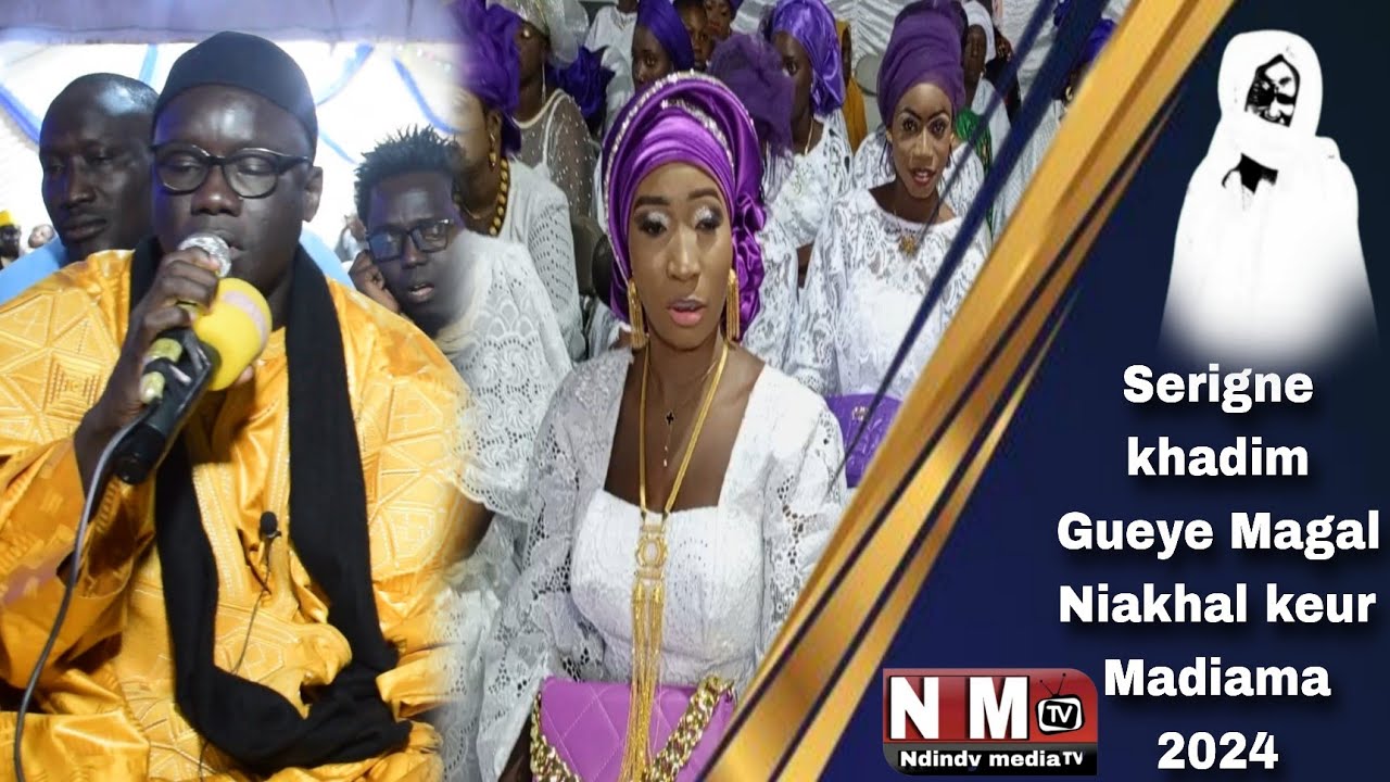 Serigne khadim Gueye khassida Magal Niakhal keur Madiama le 2 janvier 2024