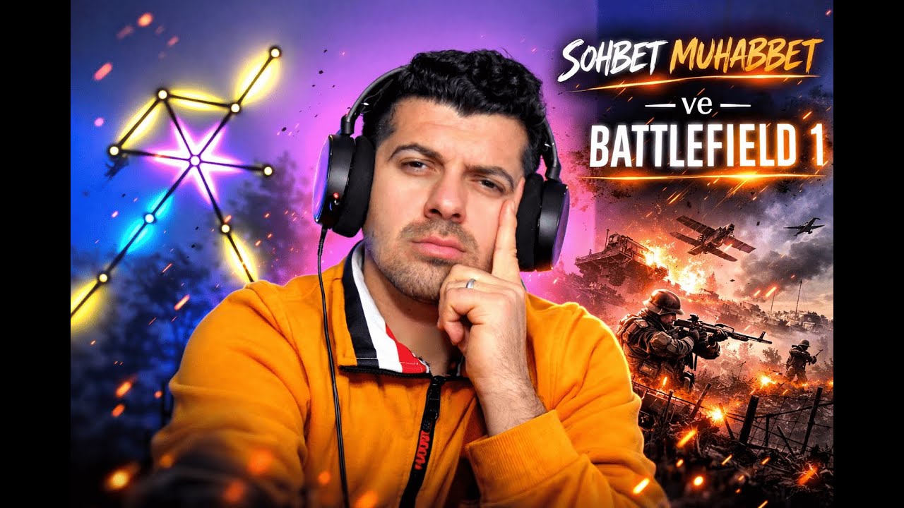 BATTLEFIELD 1 CANLI YAYIN | Cephede Muhabbet, Taktik ve Kaos! (MİRALAY)