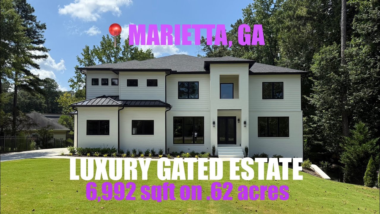 ⚡️Luxury Meets Lifestyle in This MUST-SEE Marietta, GA Estate!⚡️
