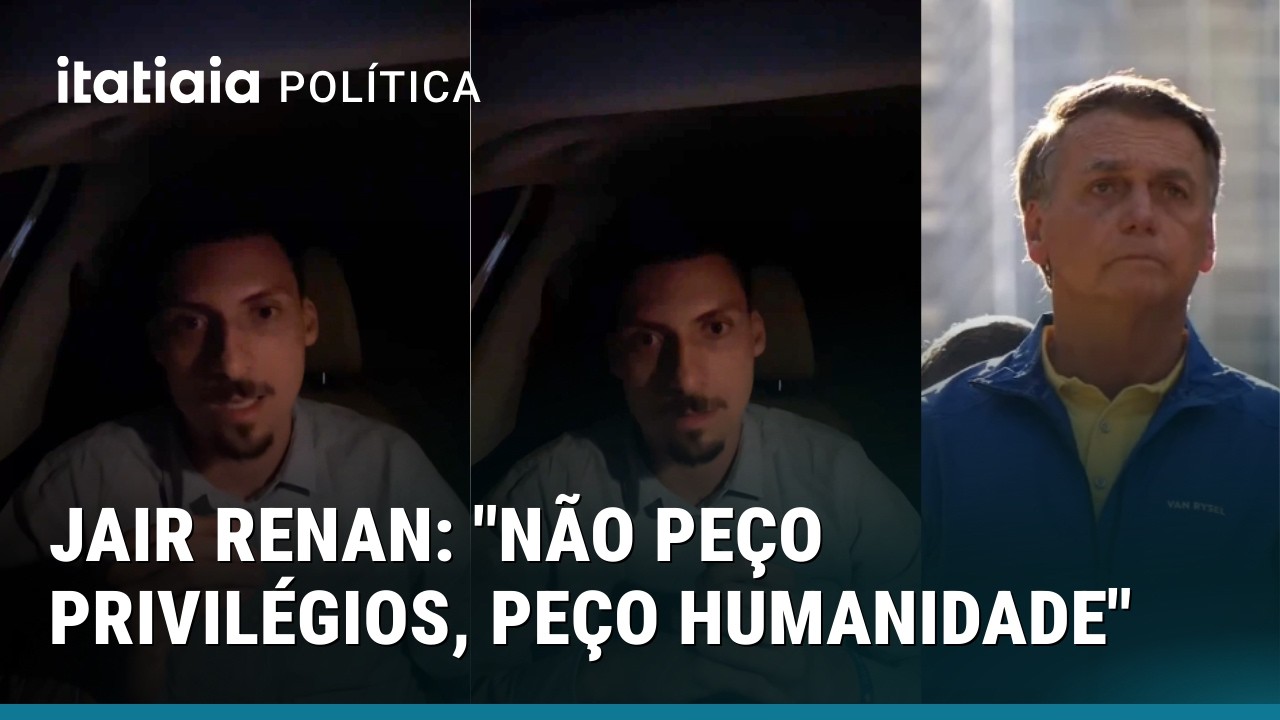 RENAN BOLSONARO FAZ DESABAFO E PEDE REVIS&Atilde;O DA PENA DO PAI: 