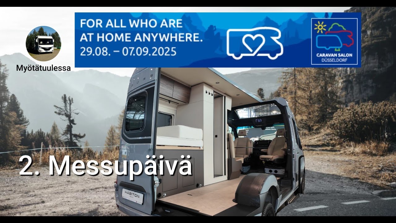 Maailman uutuudet 2026 Caravan Salon 2. p&auml;iv&auml;