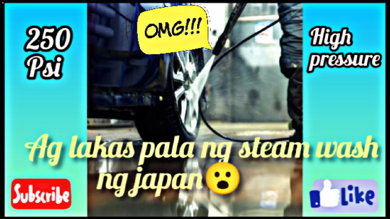#pressurewashing  #japan #pinoysajapan 200-250 psi ang steam washer sa japan, ang lakas!!