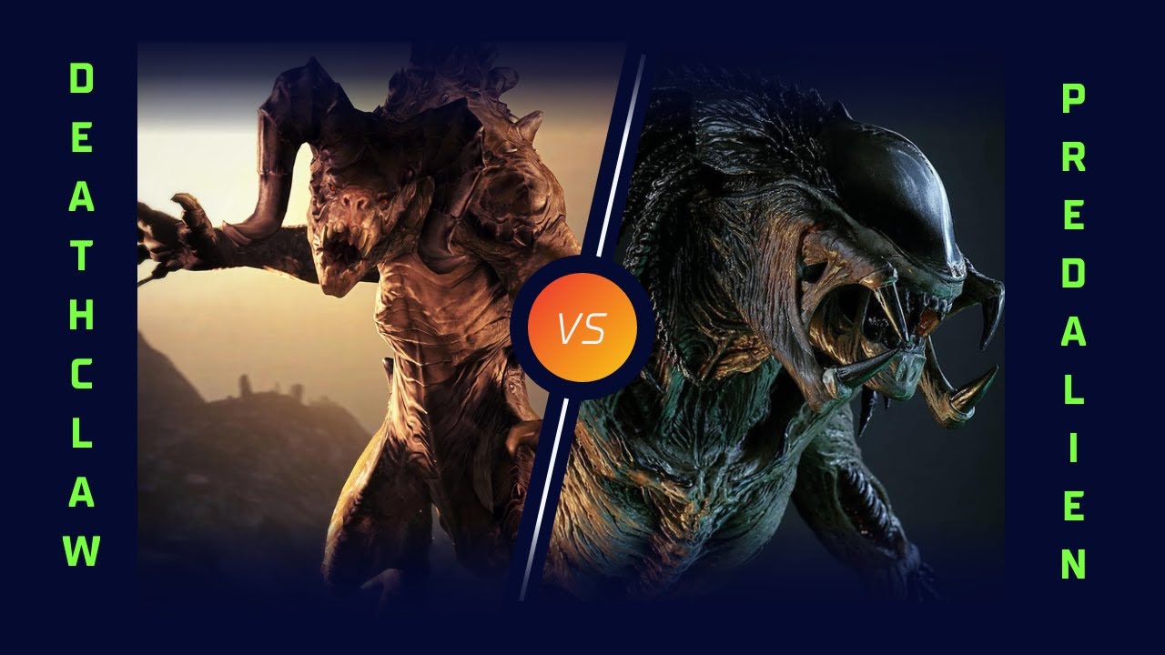 DEATHCLAW (Fallout) vs PREDALIEN [Versus]