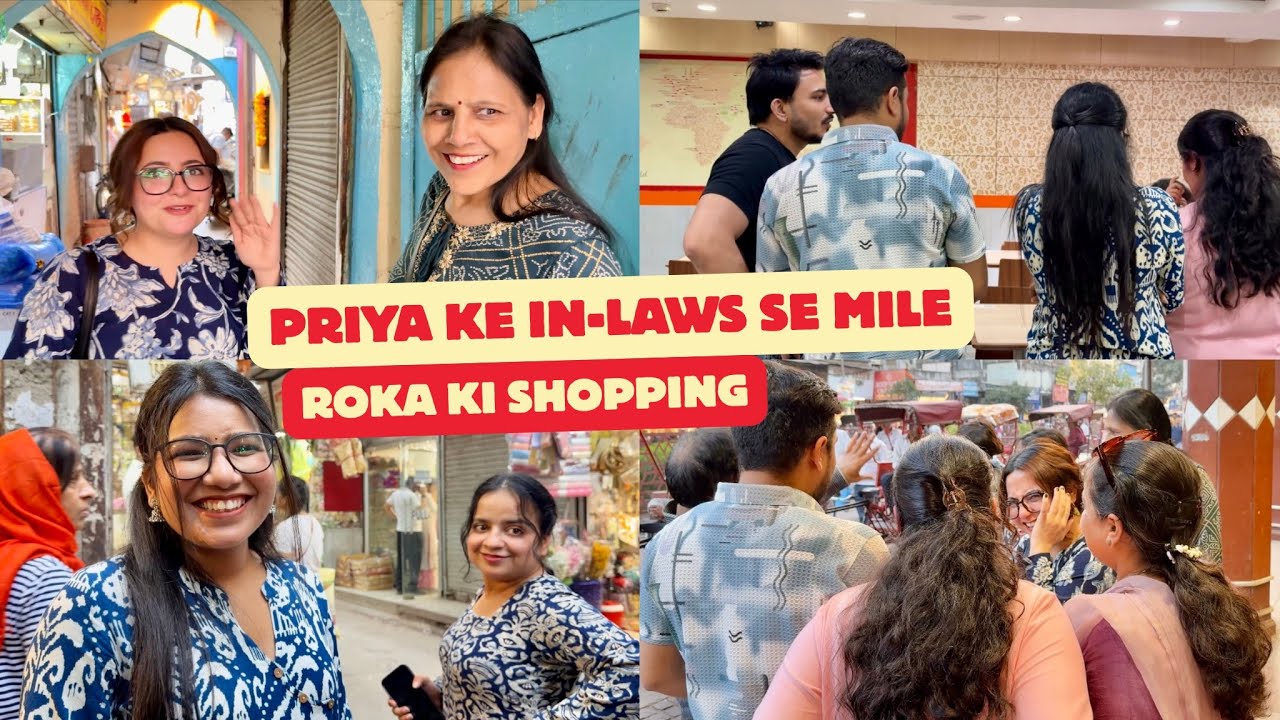 Hum sab mile Priya ke In-Laws se😍 || Priya ki shaadi || vlog #behenkishaadi #wedding 