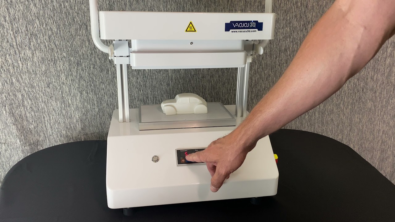 Vacucu3D A3 and A4 Vacformer Use