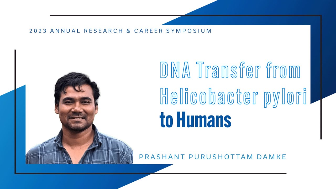 Prashant Purushottam Damke - DNA transfer from Helicobacter pylori to humans