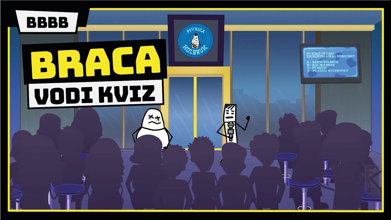 BRACA VODI KVIZ | Ićo pjeva i odbrojava | Animirana serija 