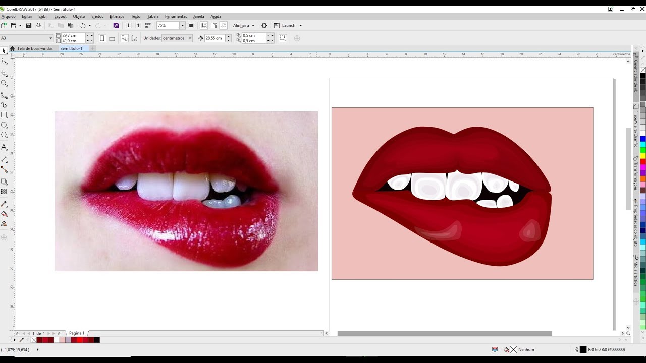 Curso Corel Draw Aprenda A vetorizar Profissionalmente Tutorial