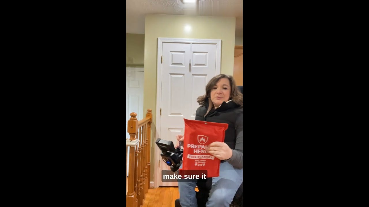 Fire Blanket Installation with Kara
