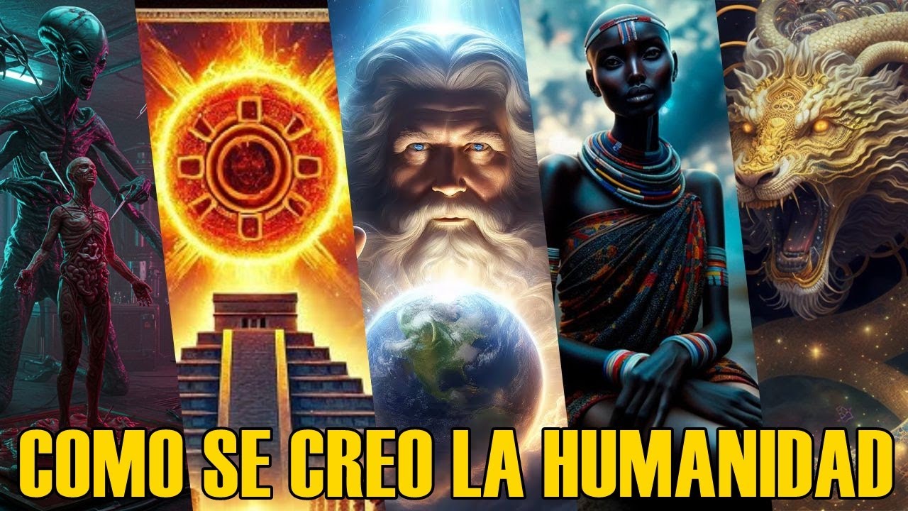 COMO SE CREO LA HUMANIDAD: Todas las Teorías EXPLICADAS
