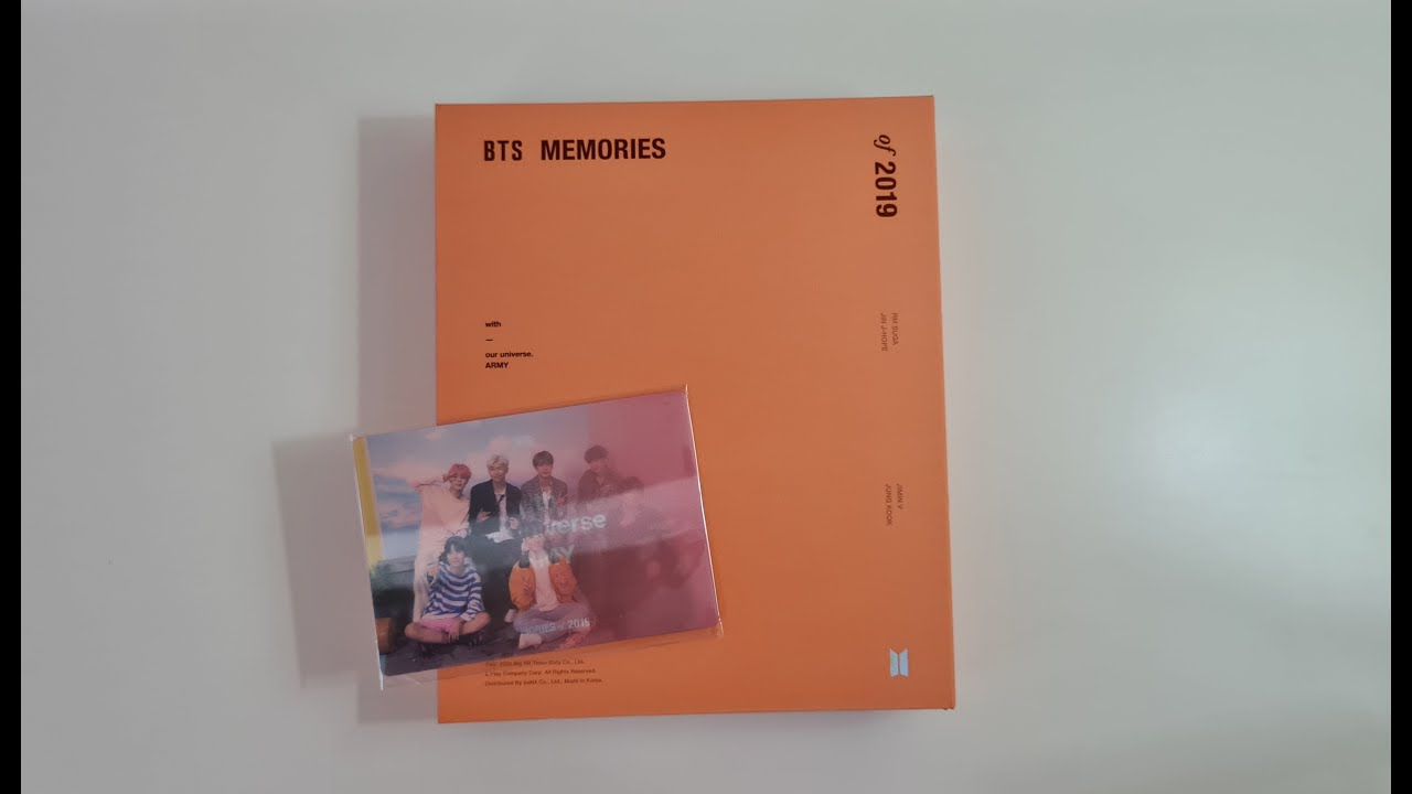 Распаковка BTS Memories 2019/ Unboxing BTS Memories 2019