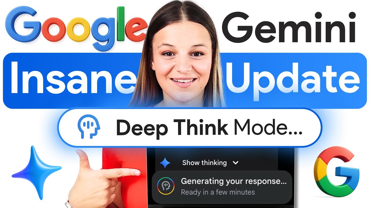Google’s New Deep Think Mode Is INSANE 🤯 (Gemini, AI Mode, NotebookLM News)
