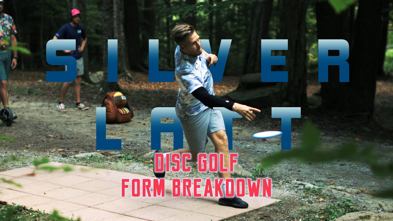 Silver Latt Forehand Slow Motion Disc Golf Form