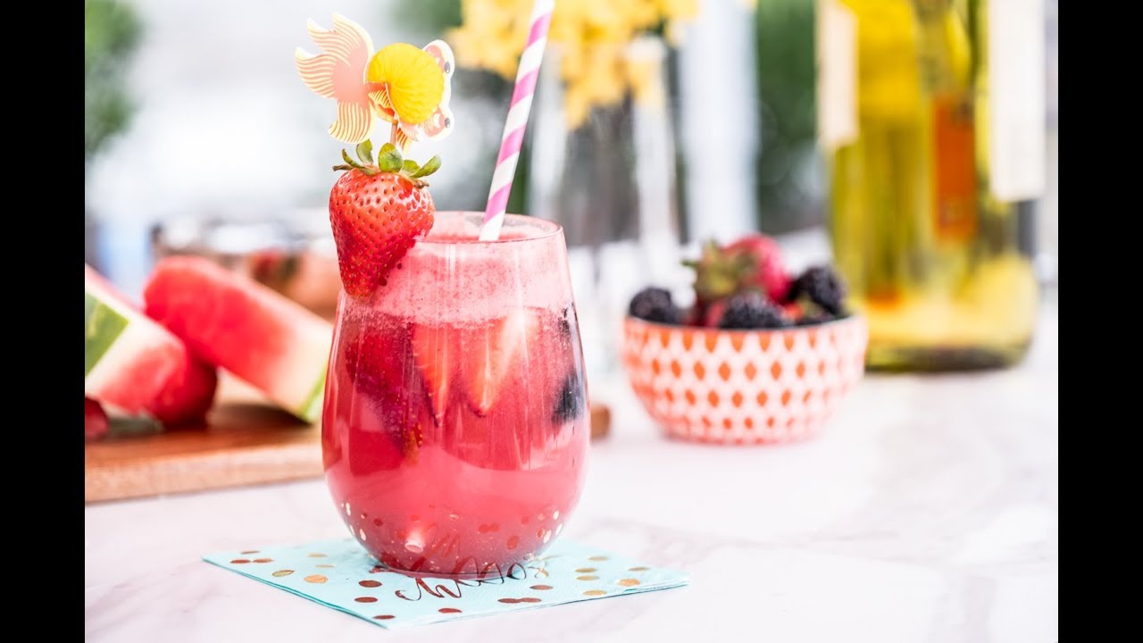 How to Make Watermelon Sangria | UltimatePatio.com