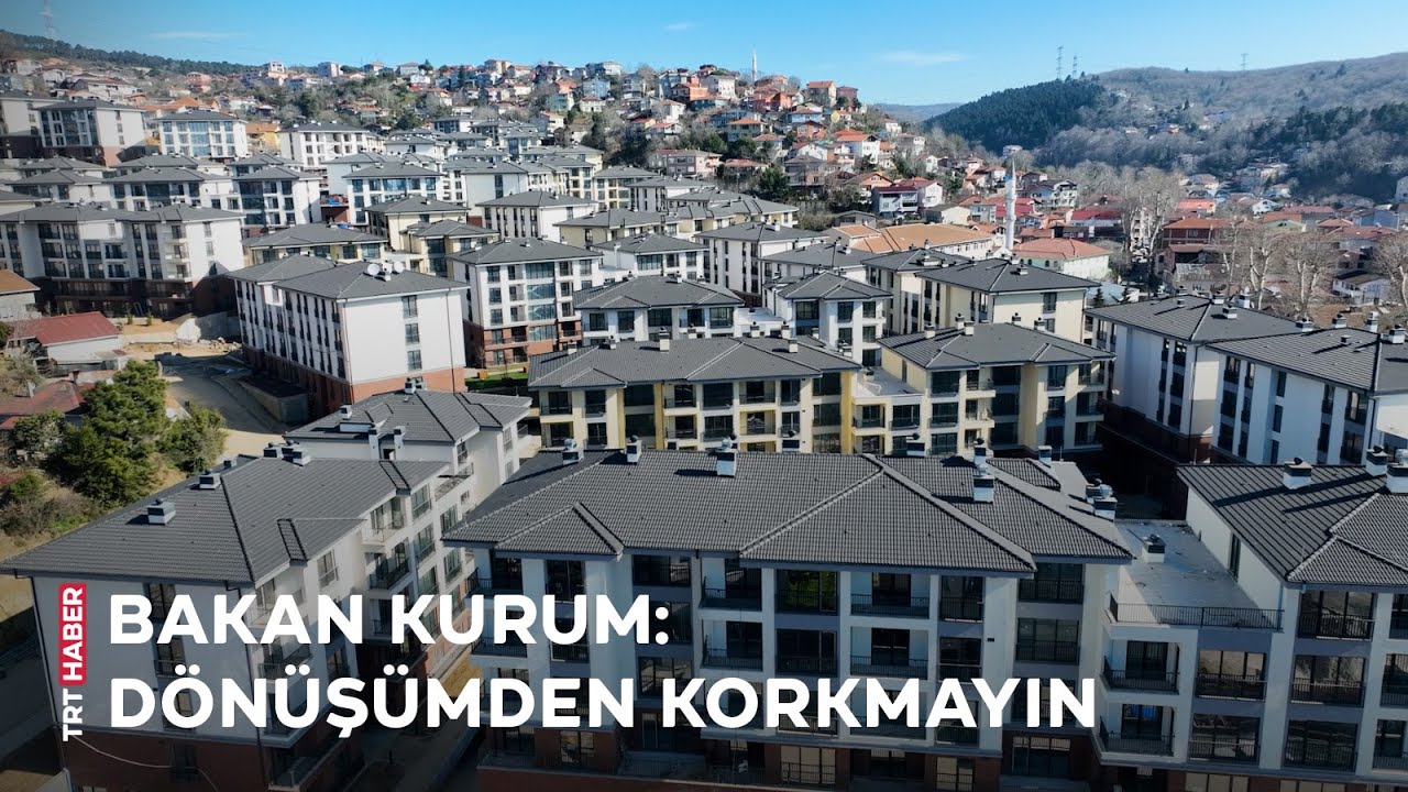 Bakan Kurum'dan riskli yapılar için 'dönüşümden korkmayın' mesajı