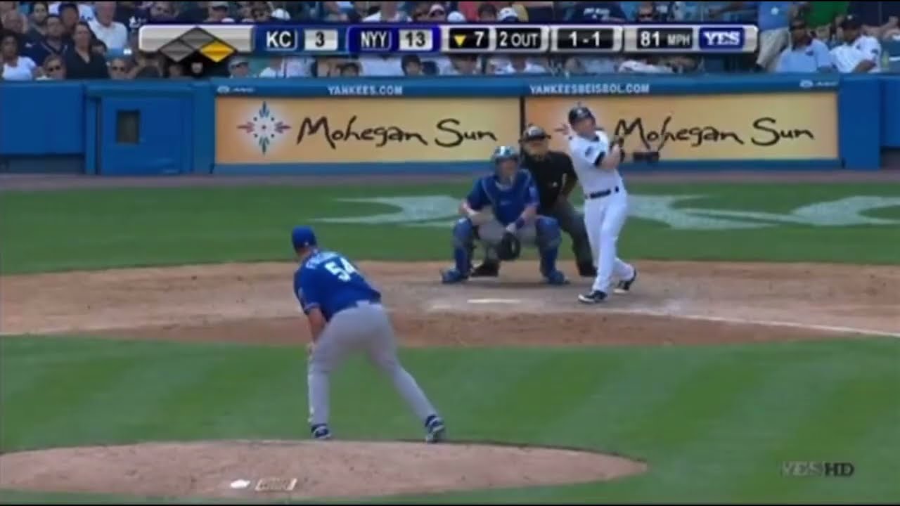 All 4 Cody Ransom home runs as a Yankee (2008)