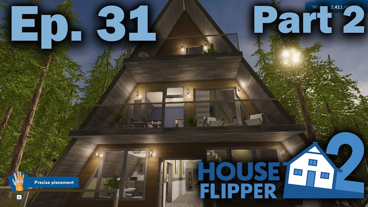 House Flipper 2 - Woodland Hostel Part 2 (w/commentary)
