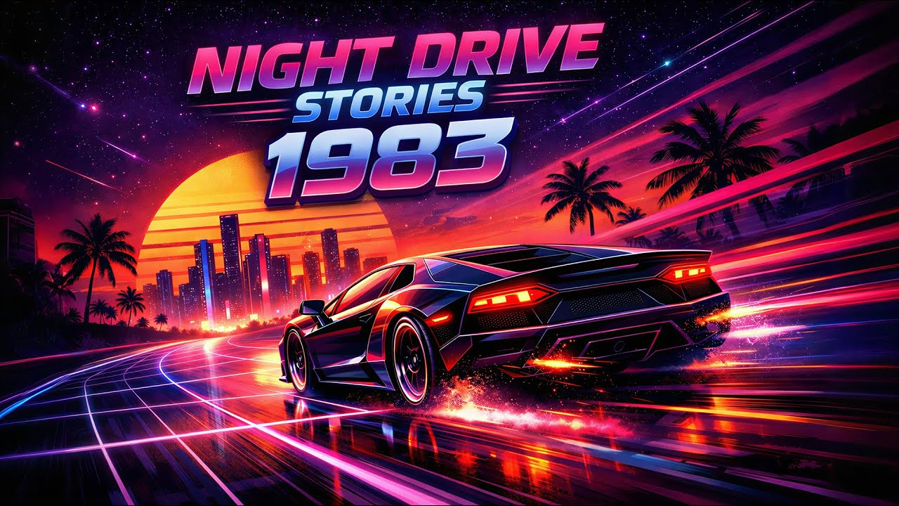 Night Drive Stories 1983 – Synthwave Night Drive & 80s Nostalgia