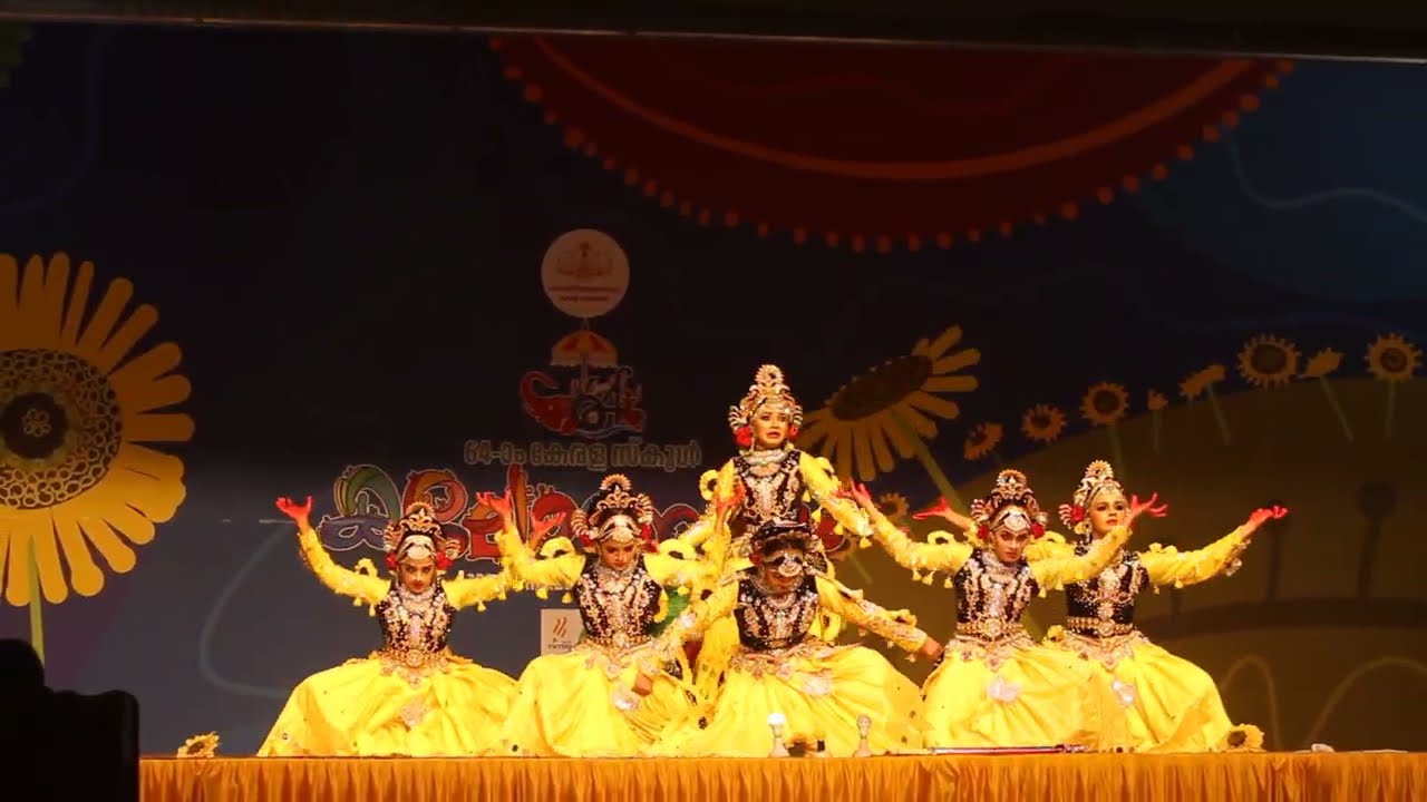 Suriyagandhi HS GROUP DANCE KERALA SCHOOL KALOLSAVAM THRISSUR 