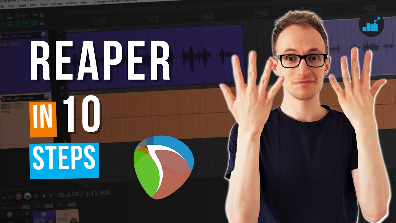 Как начать работу с Reaper (руководство из 10 шагов)