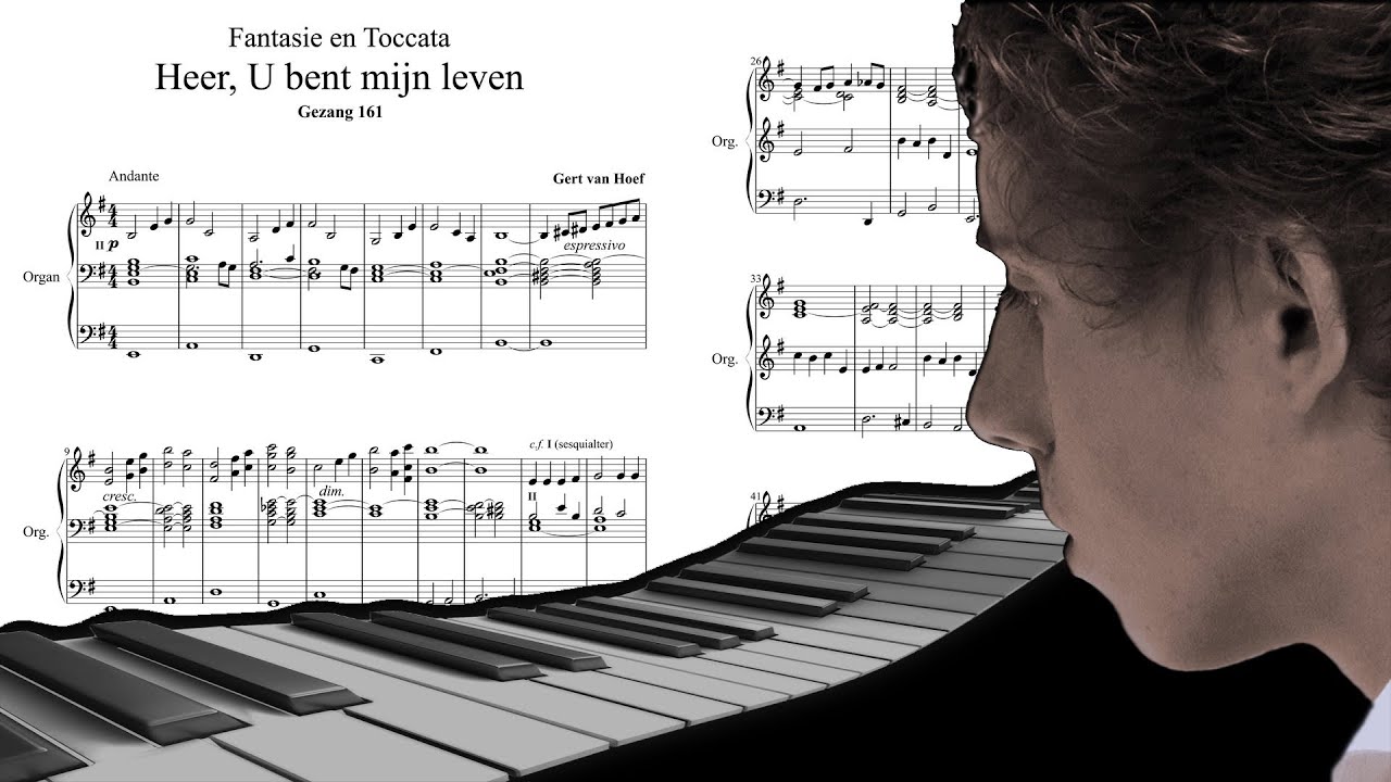 Demo bladmuziek nr. 1 / Demo sheet music No. 1 - Heer U bent mijn leven