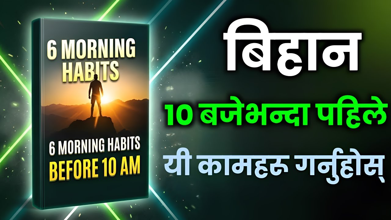 6 Morning Habits Book Summary Nepali | Millionaires Follow Every Day