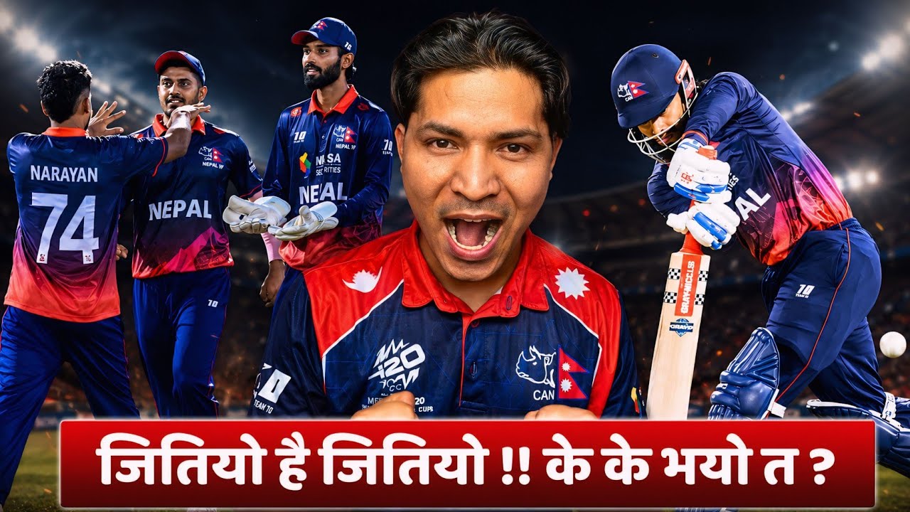 FIRST WIN! 🇳🇵🏏  Finally, Nepal A Breaks Losing Streak in Top End t20