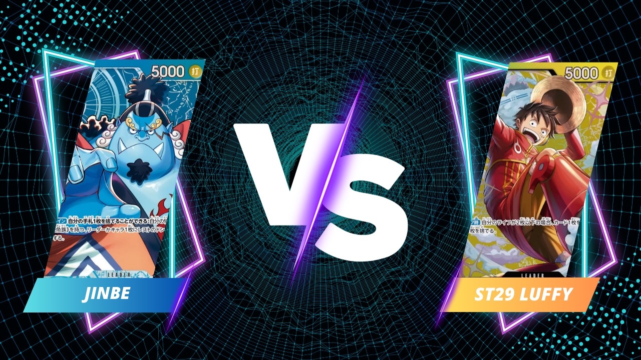 🔥Jimbe vs ST29 Luffy Eb03 tournament store🔥