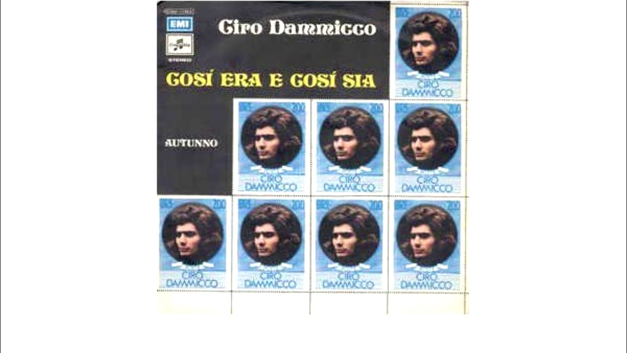 cosi era e cosi sia - ciro dammicco vinrl rip hi-fi