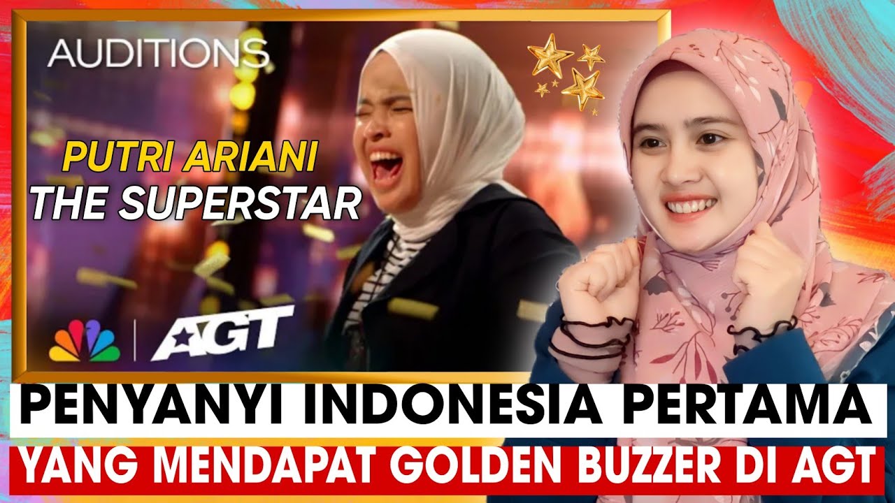 PUTRI ARIANI GOLDEN BUZZER‼️TANGISAN KEGEMBIRAAN DI AMERICA'S GOT TALENT 2023 | 🇲🇾REACTION