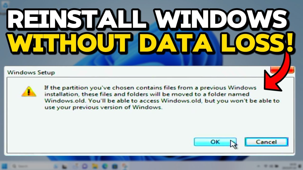 Как переустановить Windows без потери данных! (Руководство)