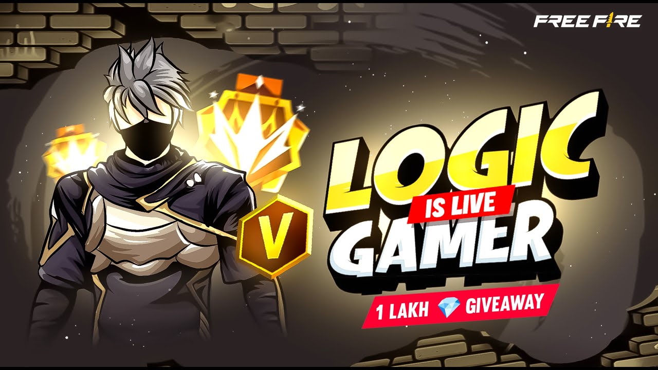 One Lakh Diamond 💎 Giveaway Free Fire | V Badge Vs Subscriber