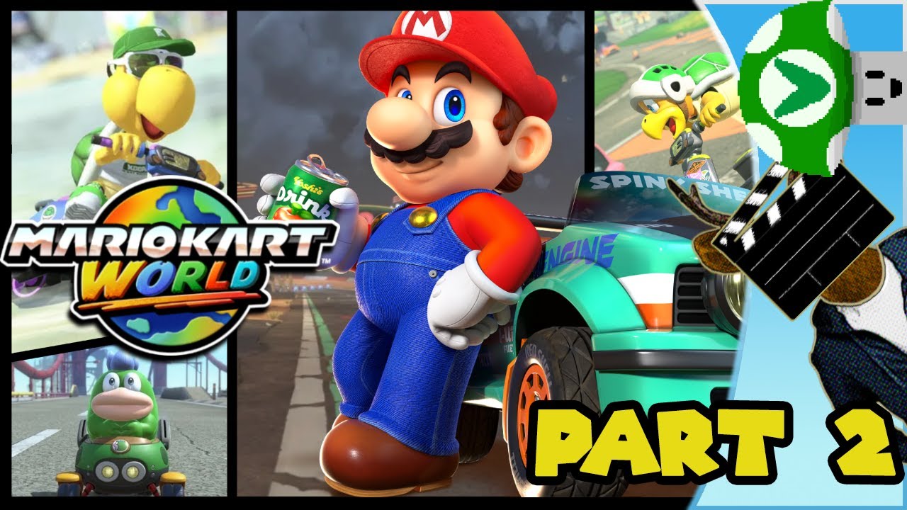 [Fan edit] Vinny Vinesauce - Mario Kart World Highlights - Part 2