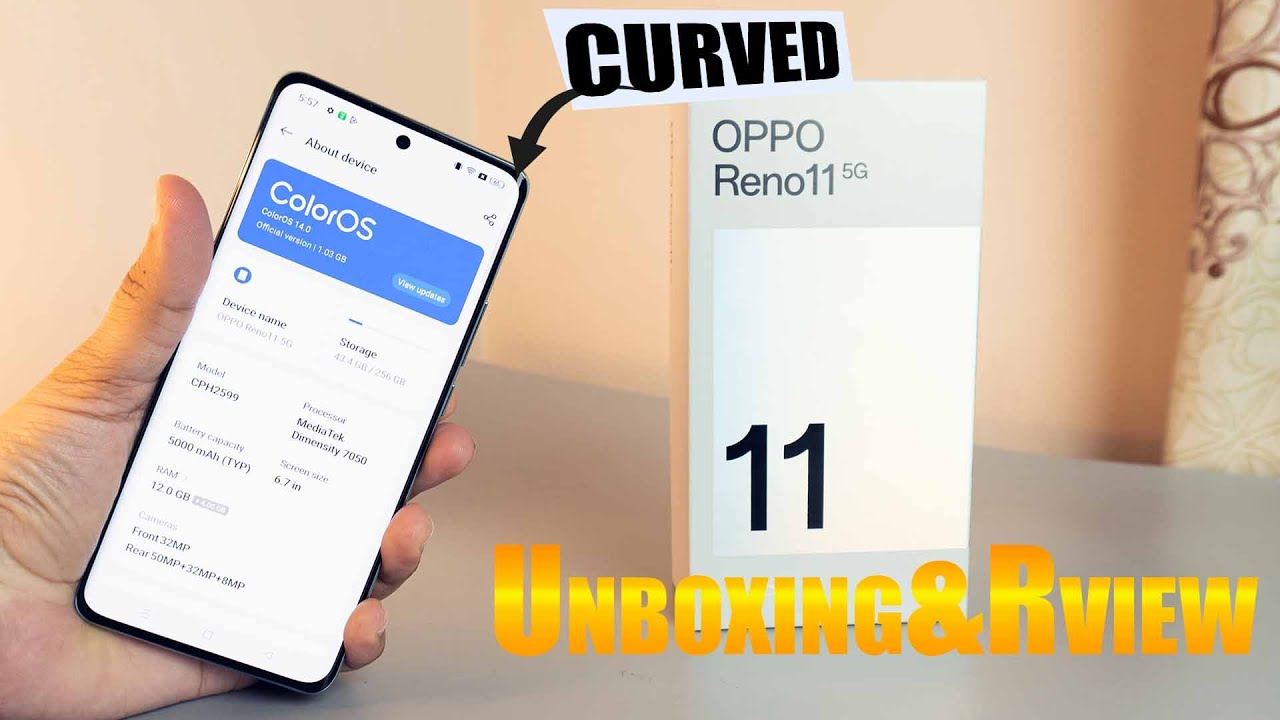 OPPO Reno 11 5G Unboxing | Camera And Gaming Test